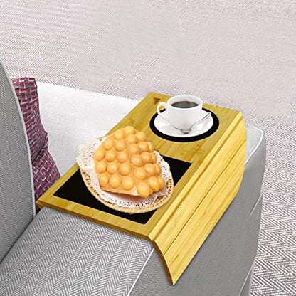 Non-Slip Flexible Arm Rest Sofa Table Tray