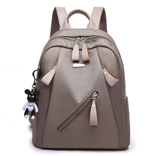 Student Laptop Backpack Middle High School Bookbag Travel Daypack-khaki