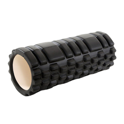EVA Foam Roller for Yoga & Fitness Muscle Massage Pain Relief Recovery Black