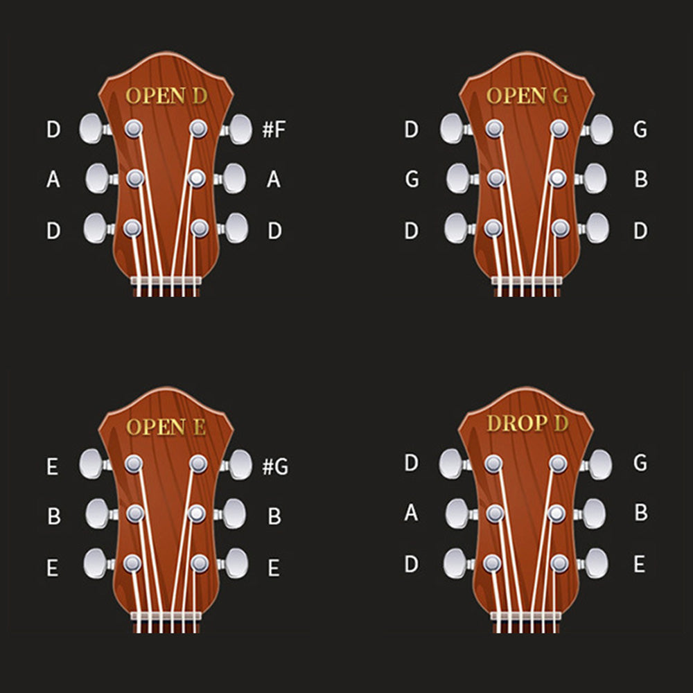 Rechargeable Automatic Clip-On Guitar Tuner for Guitar Violin and Ukulele