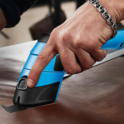 Cordless Electric Scissors for Fabric Cardboard Box Rechargeable Electric Cutter for Crafts Leather