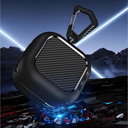 2Pcs Earbuds Case for Samsung Galaxy Buds 4 Pro Galaxy Buds 4 Case with Carabiner