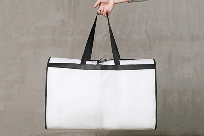 Portable Wedding Dress Garment Bag - White