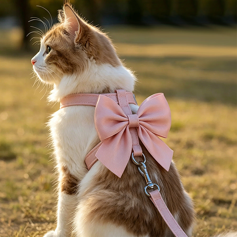 Adjustable Anti Escape Cat Harness Leash