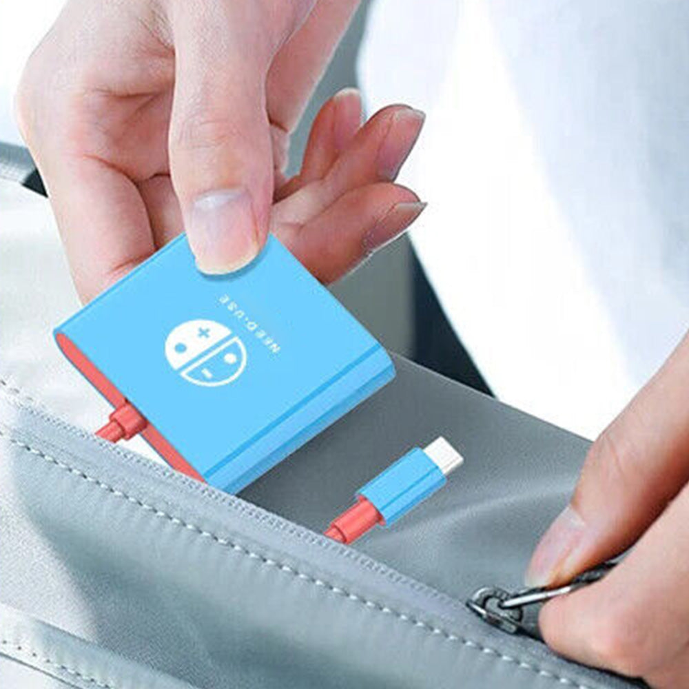 3-in-1 Switch Docking Station for Nintendo Portable 4K Switch TV Adapter with HDMI USB3.0 Port  Blue