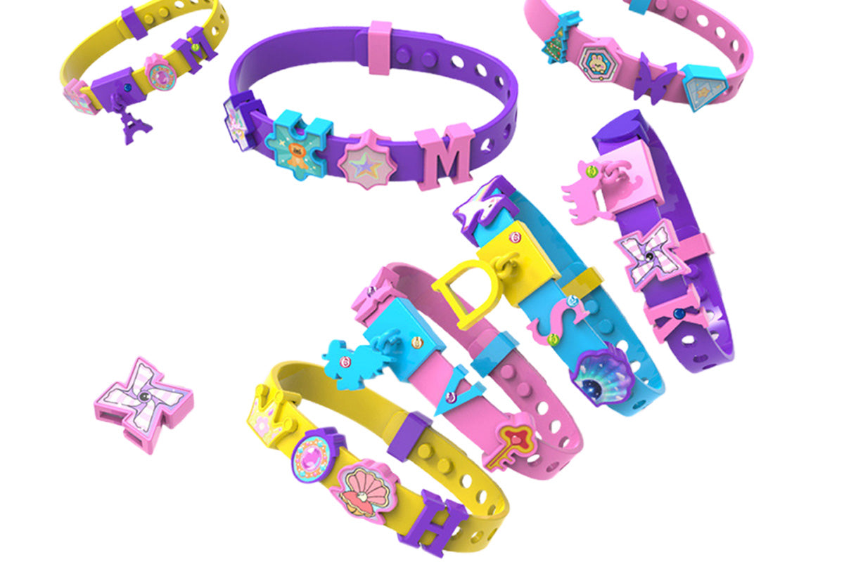 DIY Friendship Bracelet Making Kit With Stickers Wrist Band Craft Kit For Girls