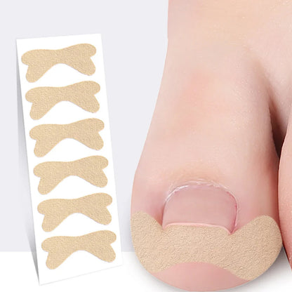 60Pcs Ingrown Toenail Strips Breathable Adhesive Toenail Stickers Patches
