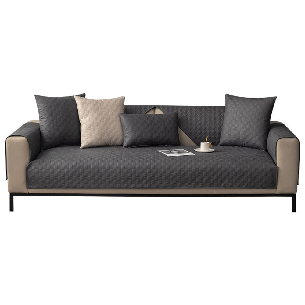 Water Resistant Dog Sofa Blanket Washable Furniture Protector Cover -Grey