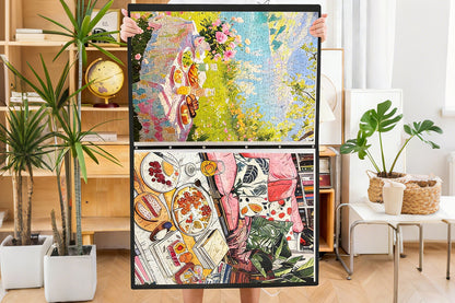Space Saving Puzzle Storage Binder for 1000 Pieces Puzzle
