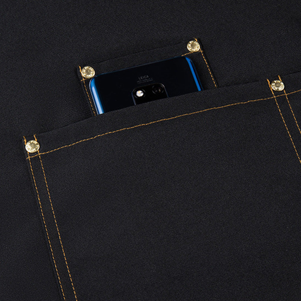 Waterproof Oil-Resistant Kitchen Apron with Adjustable Neck Strap