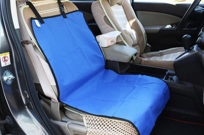 Nonslip Waterproof Durable Car Universal Fit Interior Backseat Dog Seat Covers-Blue