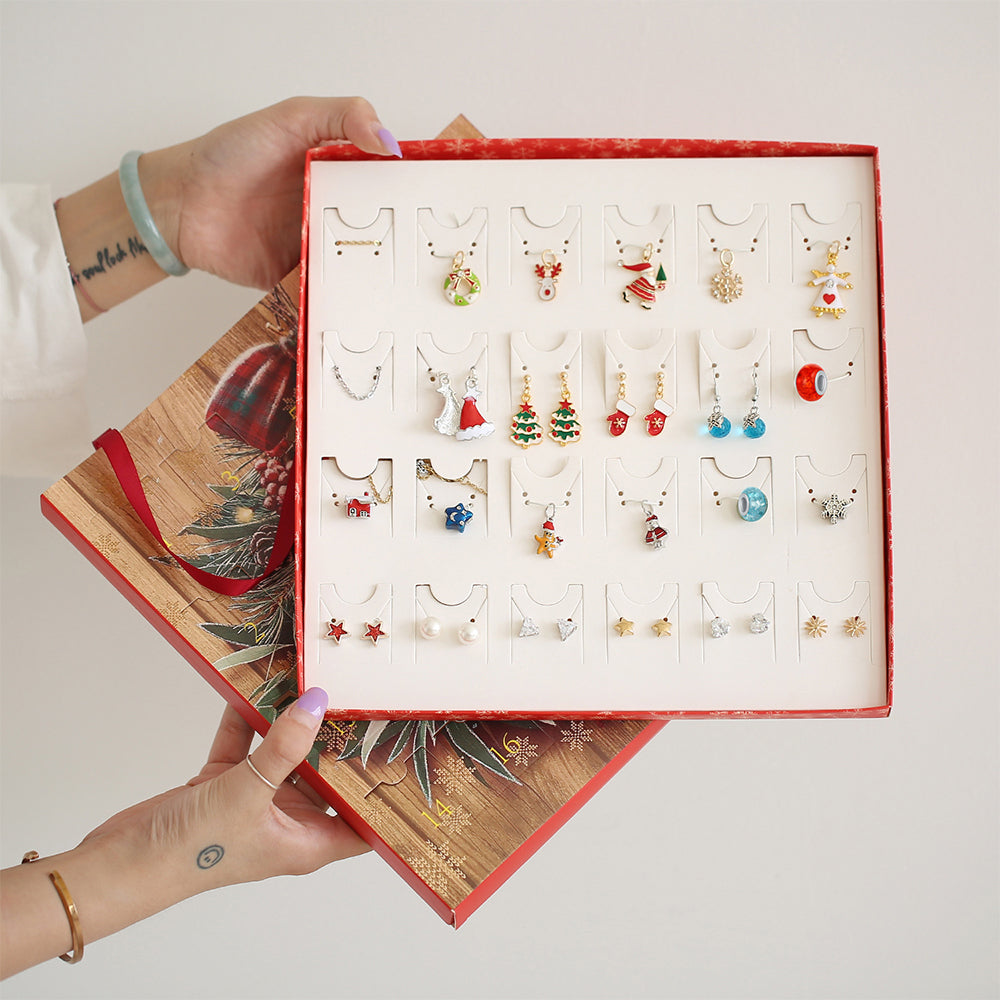 Christmas Advent Calendar DIY Jewelry Countdown Calendar