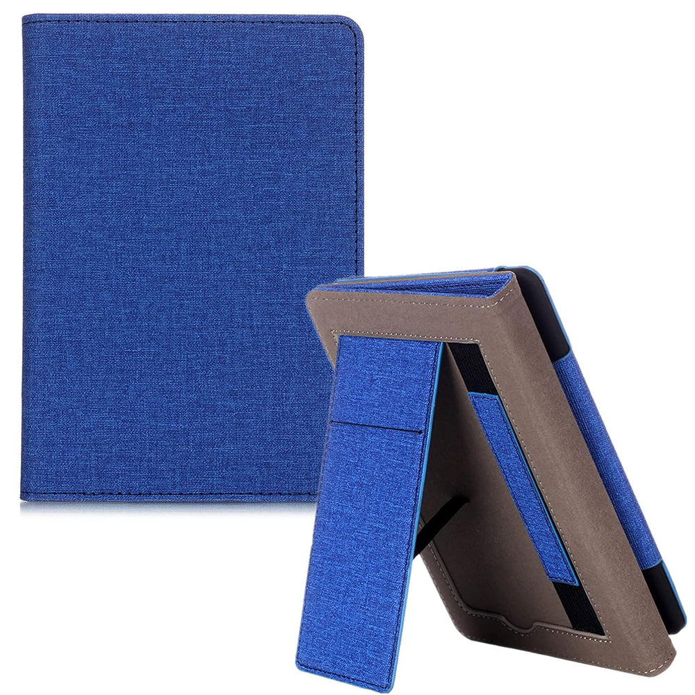 Protective Case with Stand for Kindle Paperwhite 12th Gen 2024 7 Inch-Dark Blue