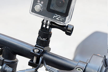 2Pcs Aluminum Bike Handlebar Mount Bicycle Mount for GoPro Hero 13 12 11-Black