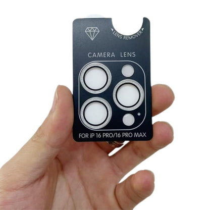 Glitter Camera Lens Film Multi Color Available for Smartphone - Silver