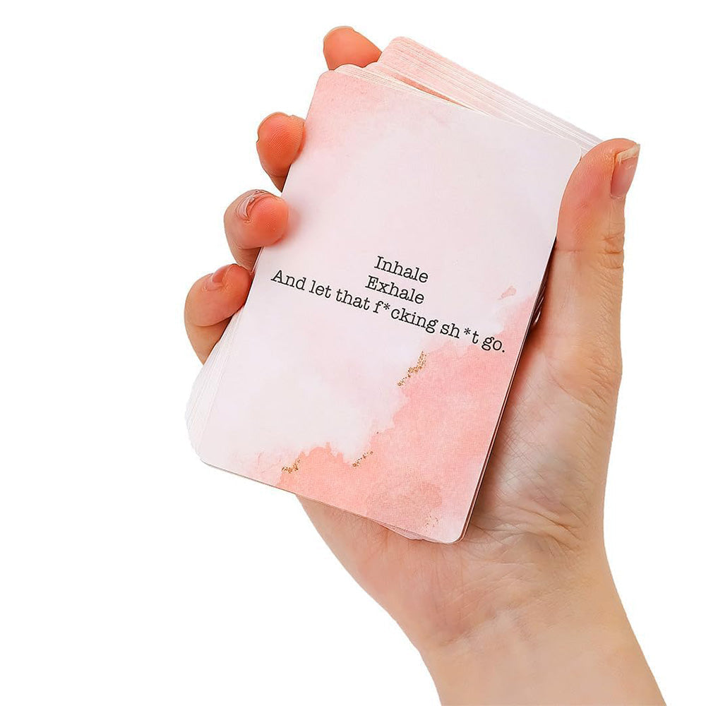 Badass Affirmation Cards Daily Motivational & Inspirational Deck for Women