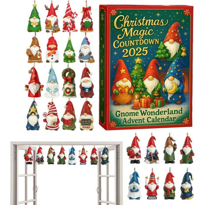 Dwarf Christmas Advent Calendar with 24 Daily Surprises Countdown Calendar