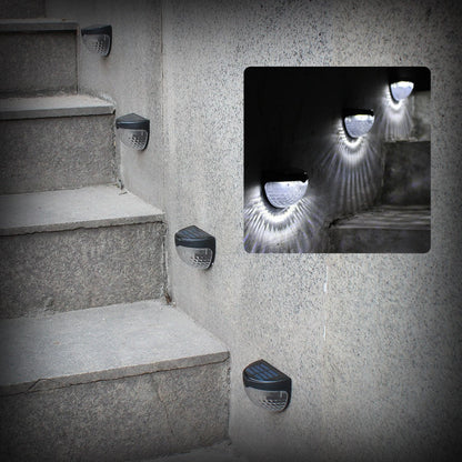 Solar Powered Fence Wall Mount Decorative Lights