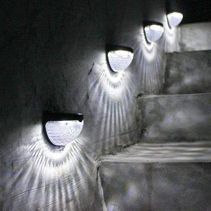 Solar Powered Fence Wall Mount Decorative Lights