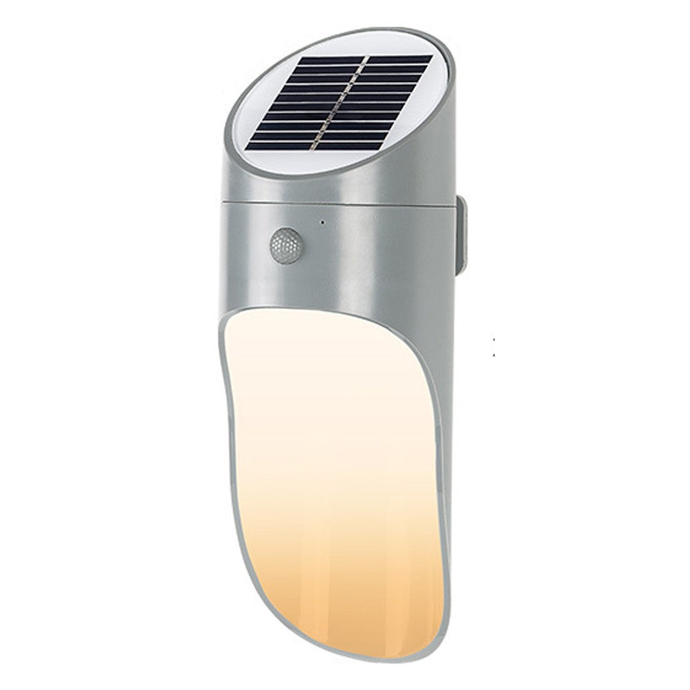 Solar Powered Waterproof Motion Sensor Wall Lamp