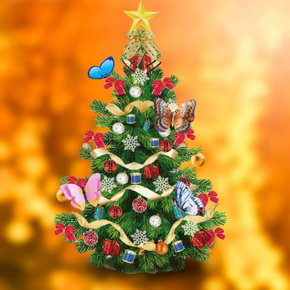 50Pcs Lawn Ornaments Fairy Garden Luminous Butterfly Decor Outdoor Yard