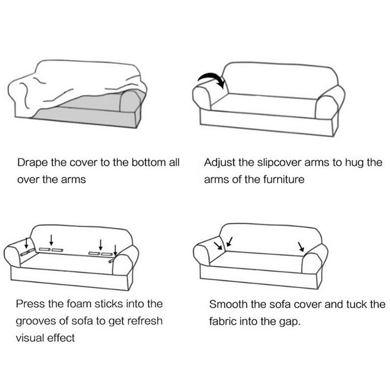 Stretch Sofa Slipcover Sofa Covers Furniture Protector Couch Protective Cover