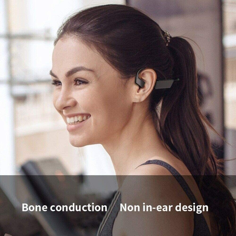 Bone Conducting Headphones K08 Bluetooth Wireless Headphones Wireless Earbuds Black