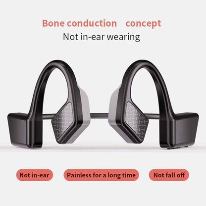 Bone Conducting Headphones K08 Bluetooth Wireless Headphones Wireless Earbuds Red