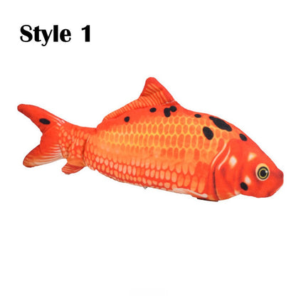 USB Rechargeable Realistic Moving Fish Cat Toys