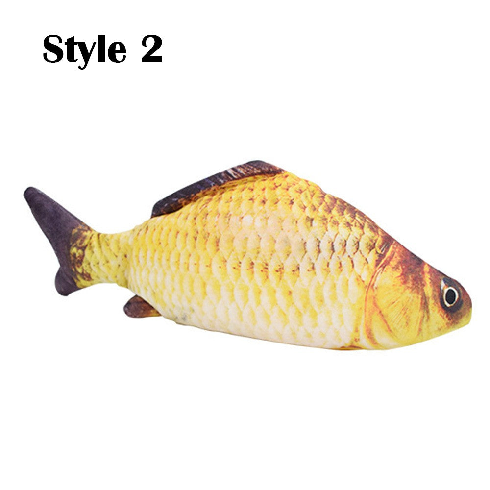 USB Rechargeable Realistic Moving Fish Cat Toys