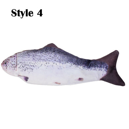 USB Rechargeable Realistic Moving Fish Cat Toys