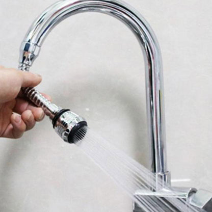 2pcs Faucet Extension Tubes Flexible Faucet Sprayer Faucet Nozzle for Kitchen Bathroom