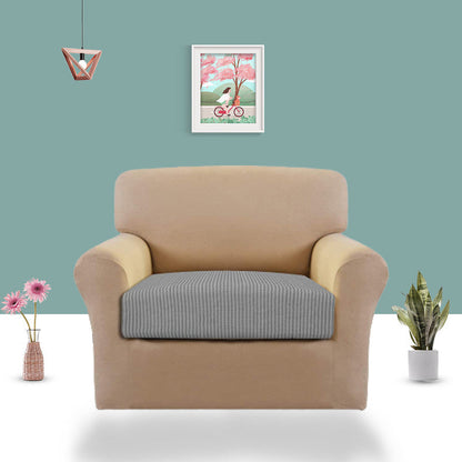 Water Repellent Sofa Seat Cushion Cover Furniture Couch Seat Slipcover Elastic Protectors