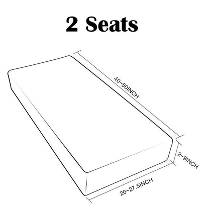 Water Repellent Sofa Seat Cushion Cover Furniture Couch Seat Slipcover Elastic Protectors
