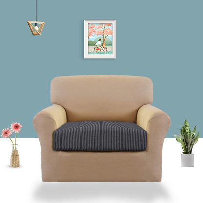 Water Repellent Sofa Seat Cushion Cover Furniture Couch Seat Slipcover Elastic Protectors