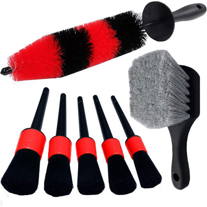 7PCS Car Detailing Kit Wheel Tire Brush Cleaning Set