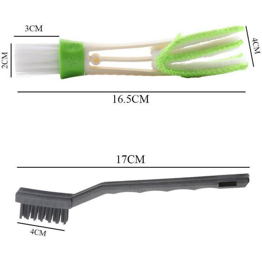 10PCS Auto Car Detailing Brush Set Automotive Air Conditioner Brush Wheels Cleaning Kit