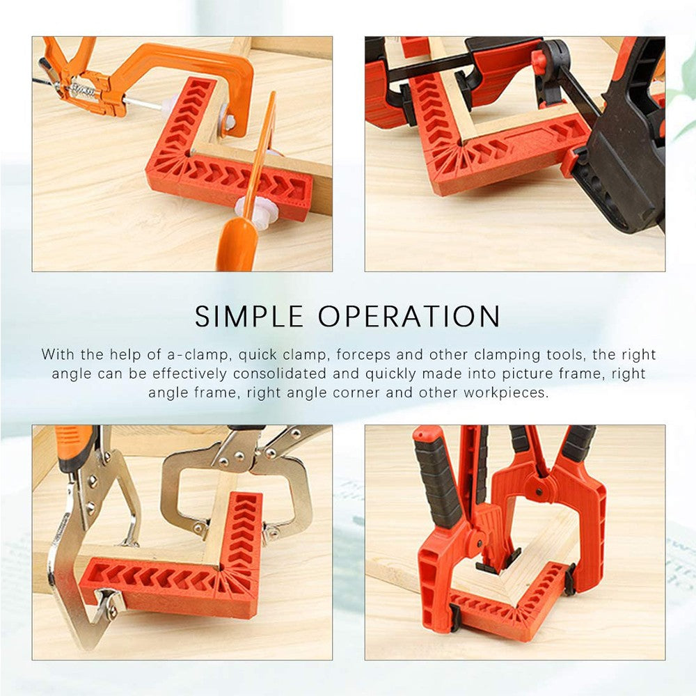 12 X 3 inch 4 inch 6 inch Positioning Squares 90 Degree Right Angle Corner Clamps Woodworking Tools