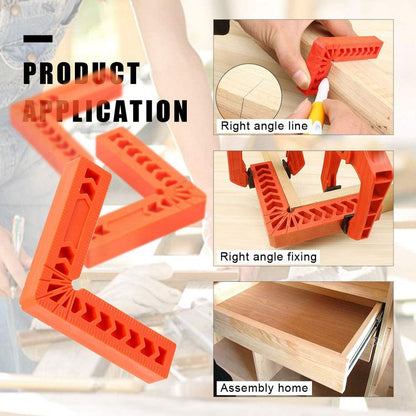 12 X 3 inch 4 inch 6 inch Positioning Squares 90 Degree Right Angle Corner Clamps Woodworking Tools