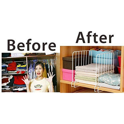 Closet Shelf Divider Shelving Separator
