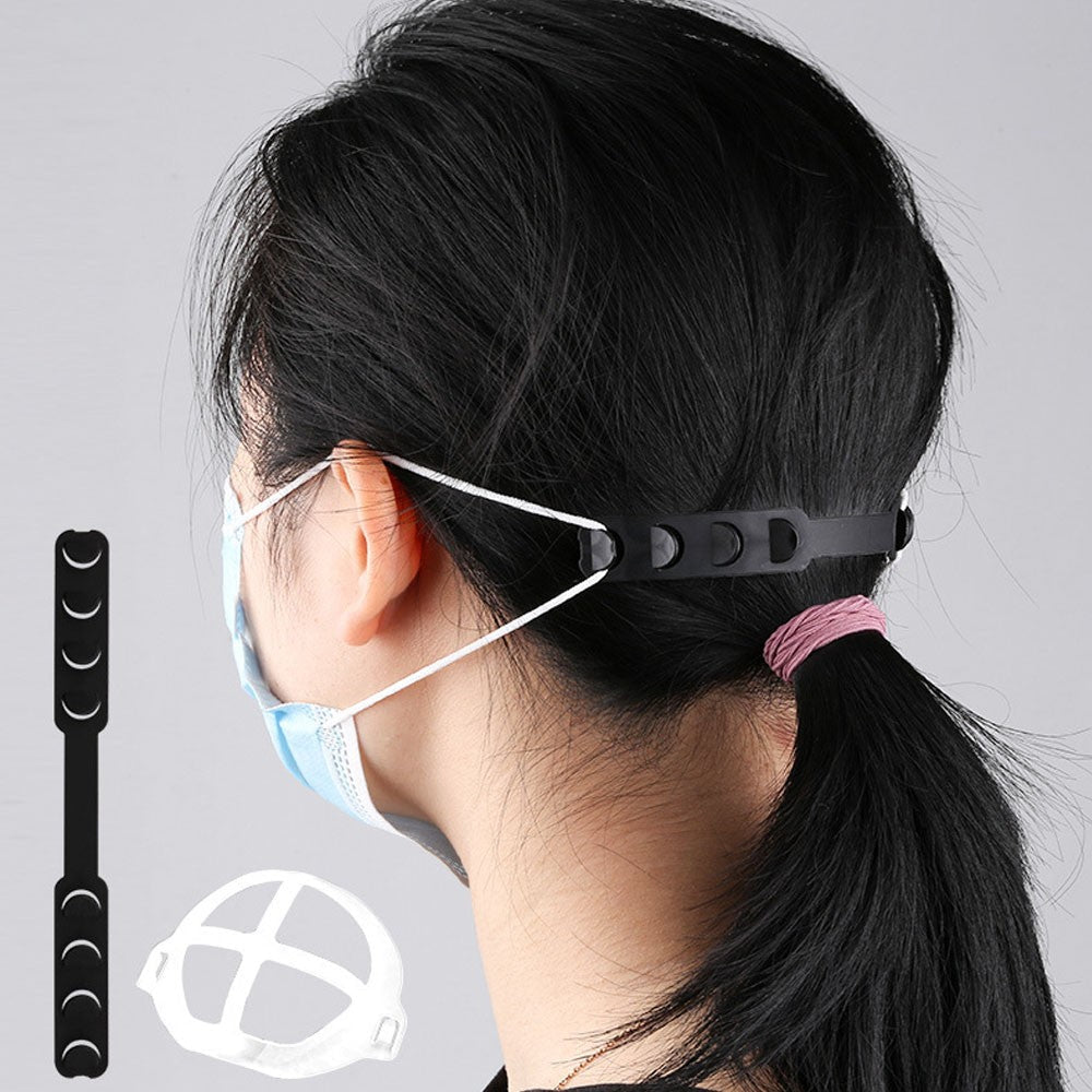 3D Face Masks Brackets with Extender Straps Face Mask Inner Holders