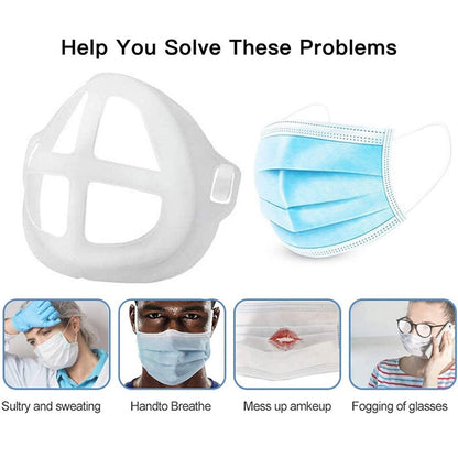 3D Face Masks Brackets with Extender Straps Face Mask Inner Holders