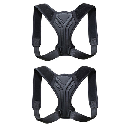 2Pcs Adjustable Posture Brace Belt Provides Back and Shoulder Support for Men and Women S