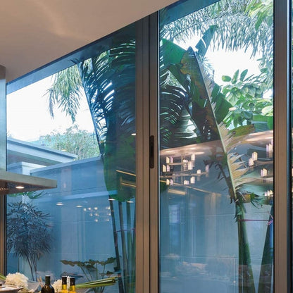 Wall Art 0.6x5M Silver Window Film Privacy One Way Window Tint for Home