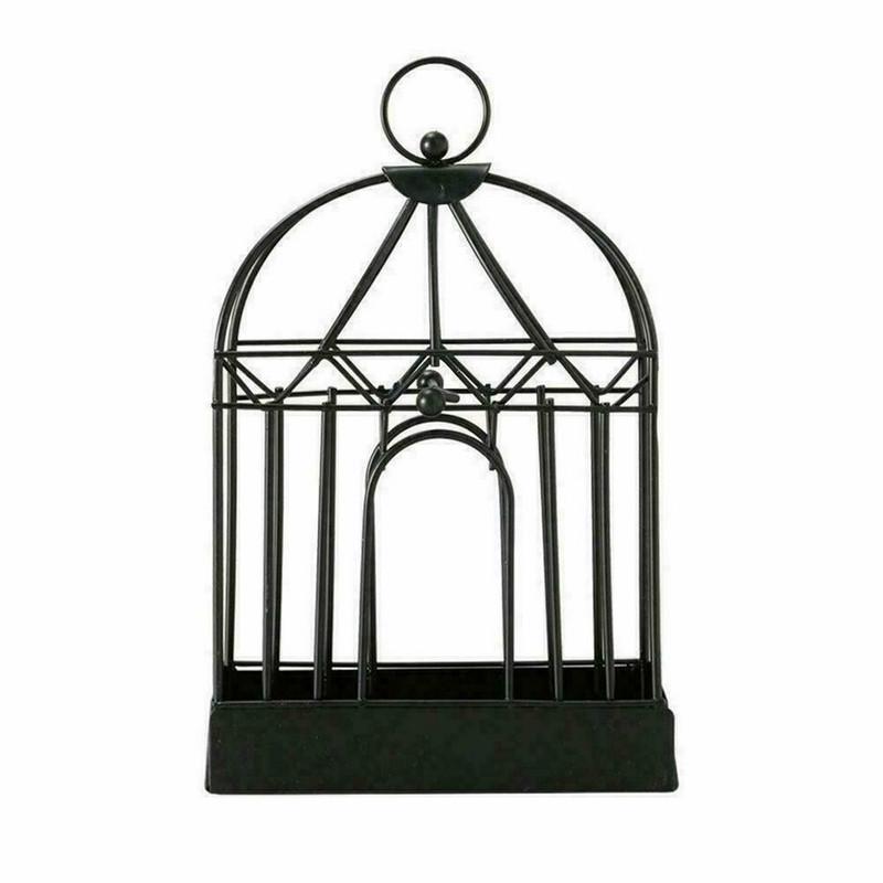 2 X Same Colour Birdcage Shape Mosquito Coil Holder Hangable Burner Incense Sandalwood Mosquito Repellent Coil Case Outdoor Decor Home Decor