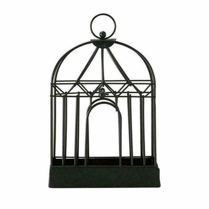 2 X Same Colour Birdcage Shape Mosquito Coil Holder Hangable Burner Incense Sandalwood Mosquito Repellent Coil Case Outdoor Decor Home Decor