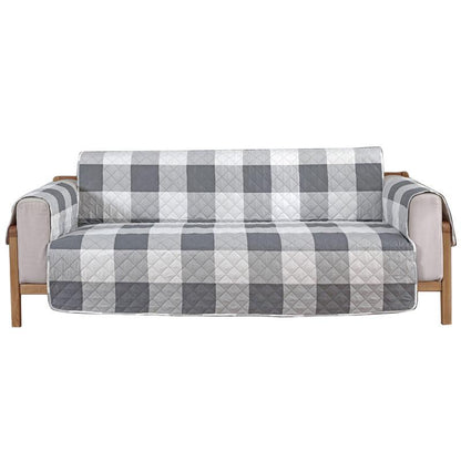 Classic Lattice Sofa Protectors Leather Couch Sofa Cover Furniture Slipcover Quilted Sofa Cover Living Room Home Decoration