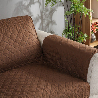 Quilted Sofa Cover Sofa Protectors Leather Couch Sofa Cover Furniture Slipcover Living Room Home Decoration