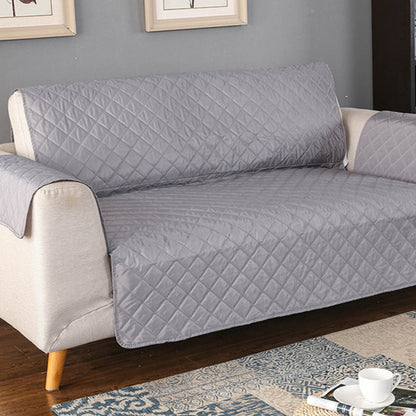 Quilted Sofa Cover Sofa Protectors Leather Couch Sofa Cover Furniture Slipcover Living Room Home Decoration