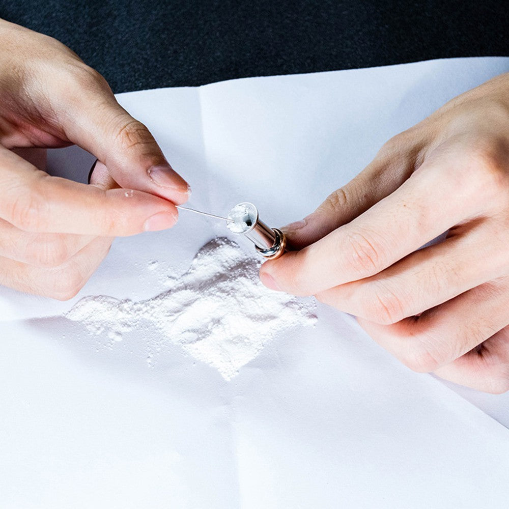 2 Pcs Pet Urn Necklaces Pendant Titanium Steel Jewelry